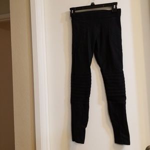 All Saints moto tights